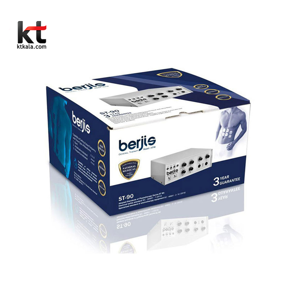 دستگاه فیزیوتراپی ۲ کانال برجیس استیمولاتور مدل Berjis ST۹۰