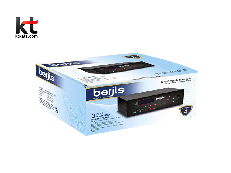 دستگاه فیزیوتراپی دیجیتالی ۲ کانال برجیس استیمولاتور مدل Berjis SL 400