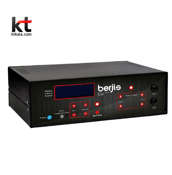 دستگاه فیزیوتراپی دیجیتالی ۲ کانال برجیس استیمولاتور مدل Berjis SL 400