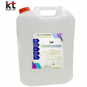 آب مقطر دیونیزه 20 لیتری