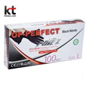 دستکش نیتریل مشکی نیتکس (NITEX) 100 عددی حریر