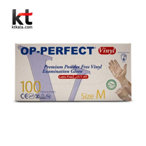دستکش وینیل اپی پرفکت و گاماتکس حریر 100 عددی