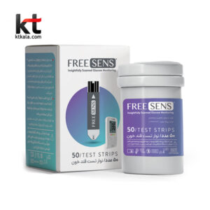 نوار تست قند خون فری‌سنس مدل FS-TS50— بسته ۵۰ عددی